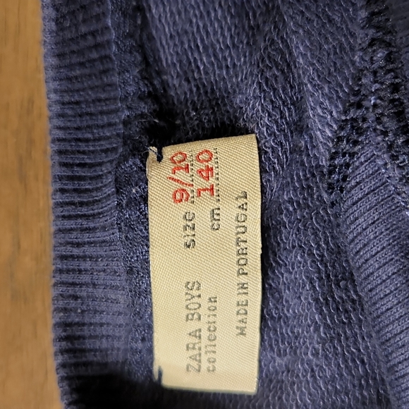 Zara long sleeve shirt Youth boys size 9/10 - Picture 3 of 5